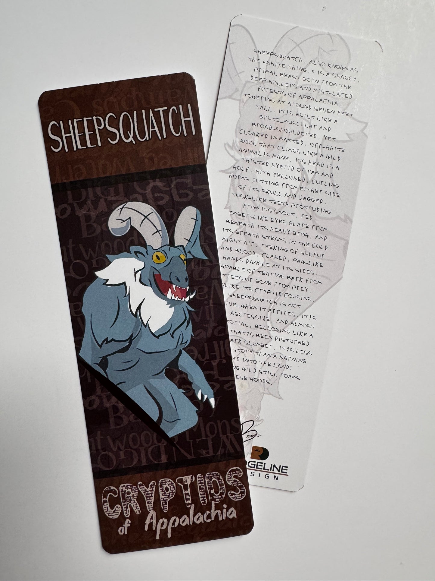 Sheepsquatch Bookmark