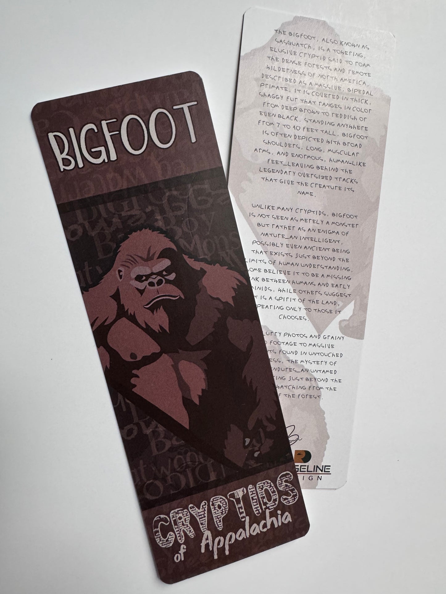 Bigfoot Bookmark