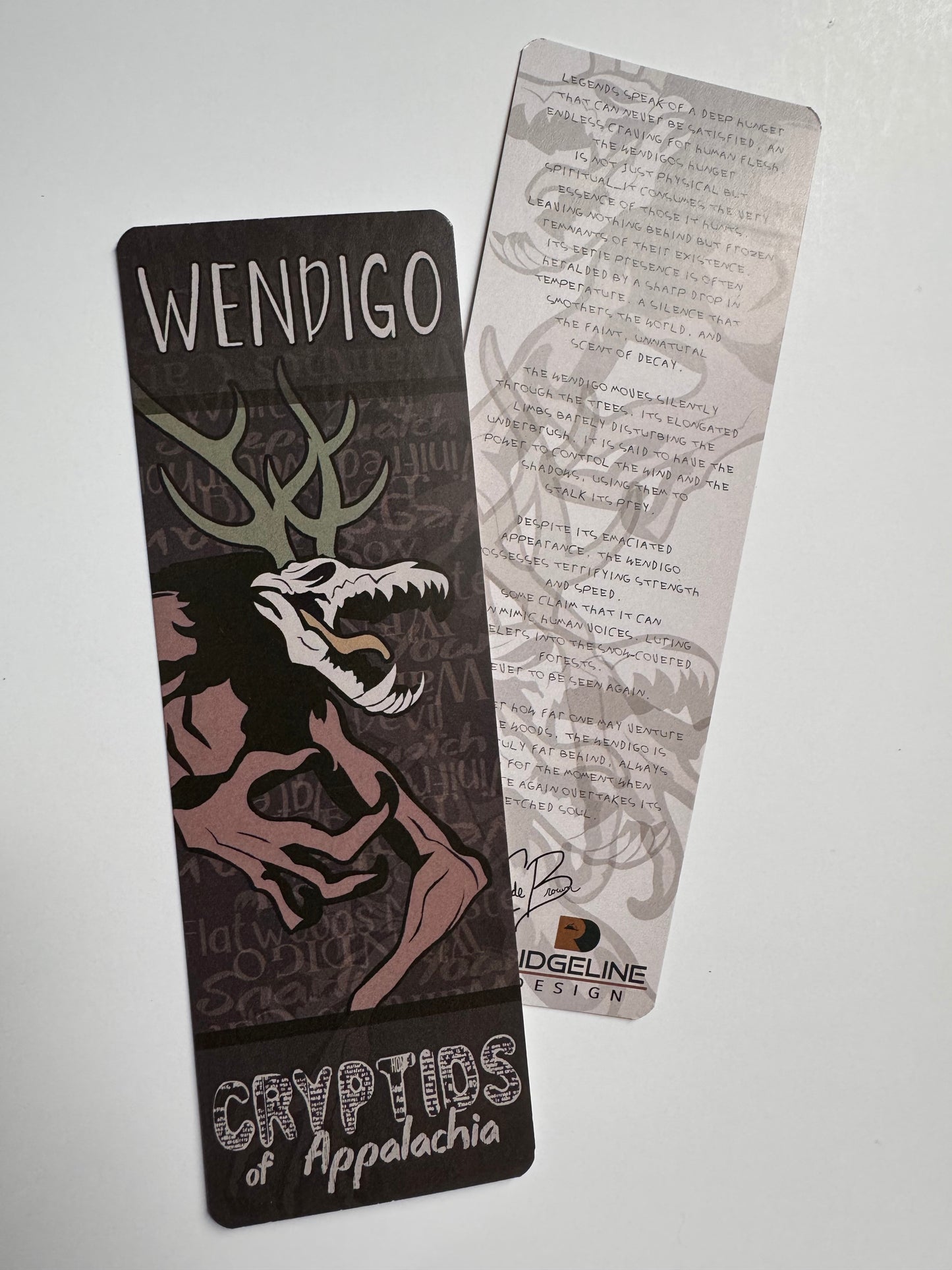 Wendigo Bookmark