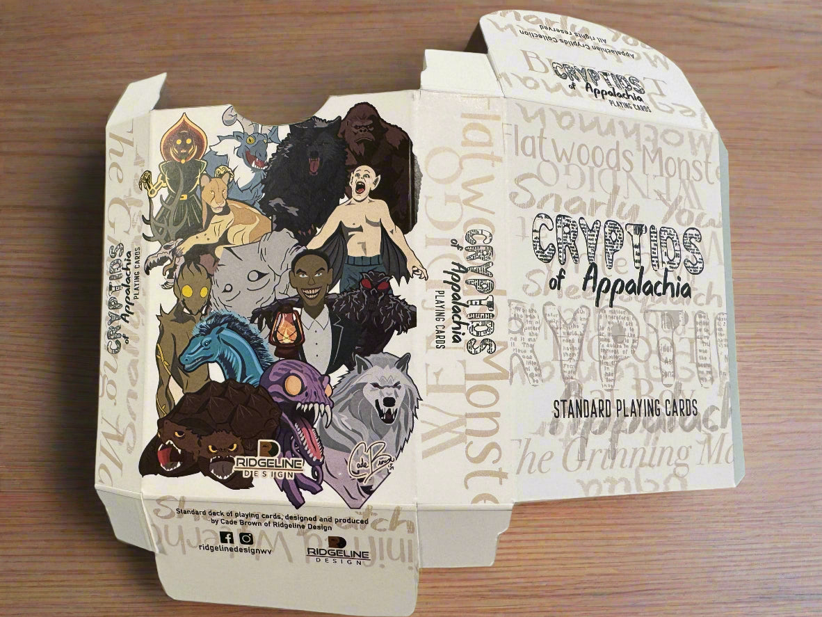 Appalachian Cryptids Playing Cards